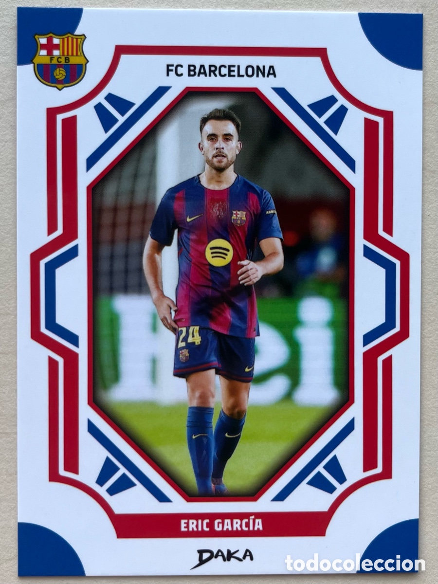 Cartes &agrave; collectionner de Football: Eric Garc&iacute;a B Daka FC Barcelona 2025-26