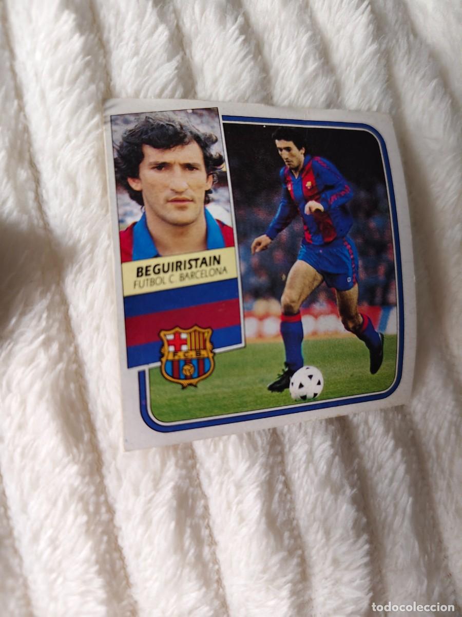 Cartes &agrave; collectionner de Football: EDICIONES ESTE 89 90 TXIQUI BEGUIRISTAIN FC BARCELONA 1989 1990 DESPEGADO RECUPERADO ALBUM AAQ