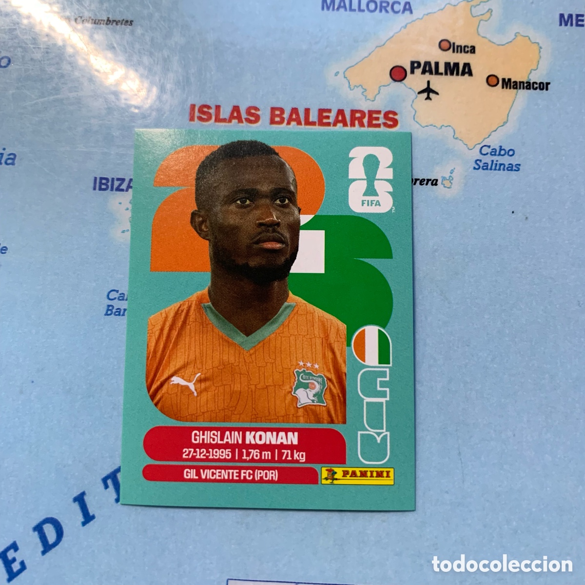 Cromos de f&uacute;tbol: Costa de Marfil n&uacute;mero 3 cromo panini Mundial Fifa World Cup 2026