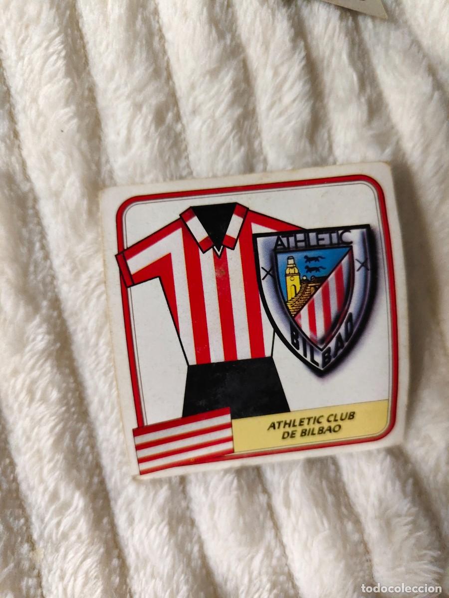 Cromos de f&uacute;tbol: EDICIONES ESTE 89 90 ESCUDO ATHLETIC CLUB BILBAO 1989 1990 DESPEGADO RECUPERADO ALBUM AAQ