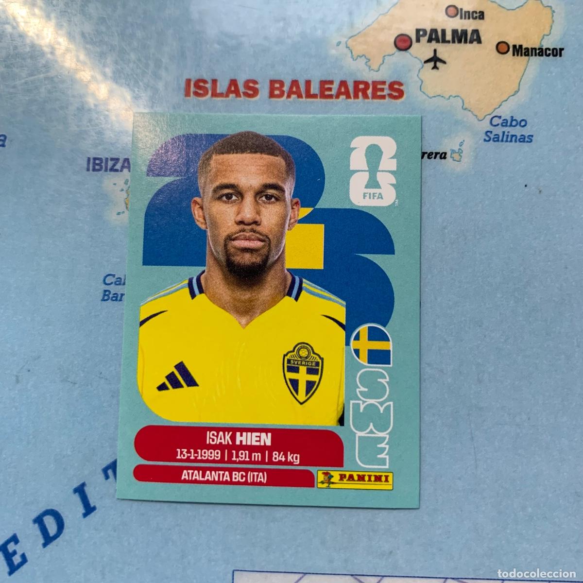 Cromos de f&uacute;tbol: Suecia n&uacute;mero 3 cromo panini Mundial Fifa World Cup 2026