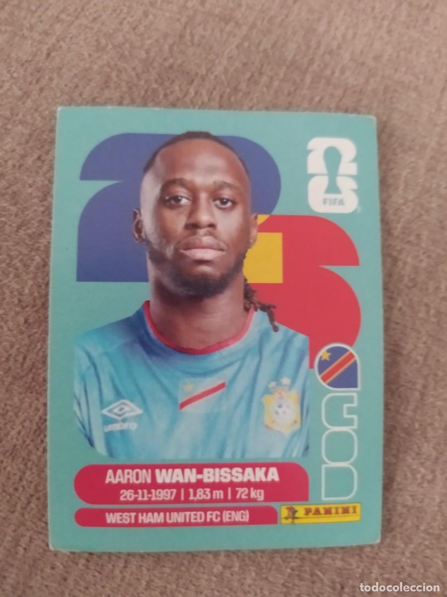 Cromos de f&uacute;tbol: COD 03 COD3 Aaron WAN-BISSAKA 3 RD Congo Mundial 2026 Panini
