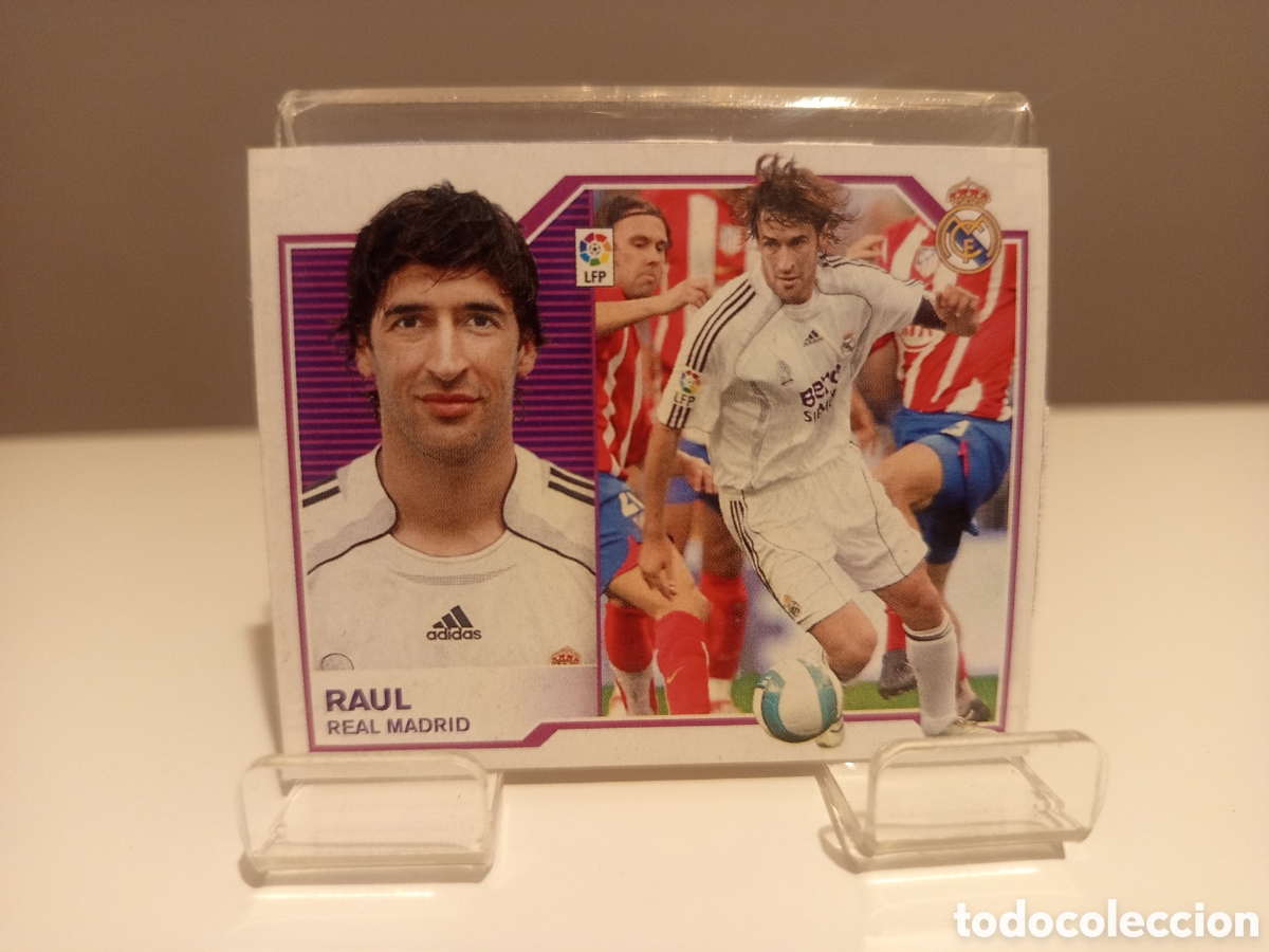 Cartes &agrave; collectionner de Football: ❇️ CROMO ⚽ RA&Uacute;L REAL MADRID 2007 2008 07 08 RECORTADO LIGA ESTE ❇️