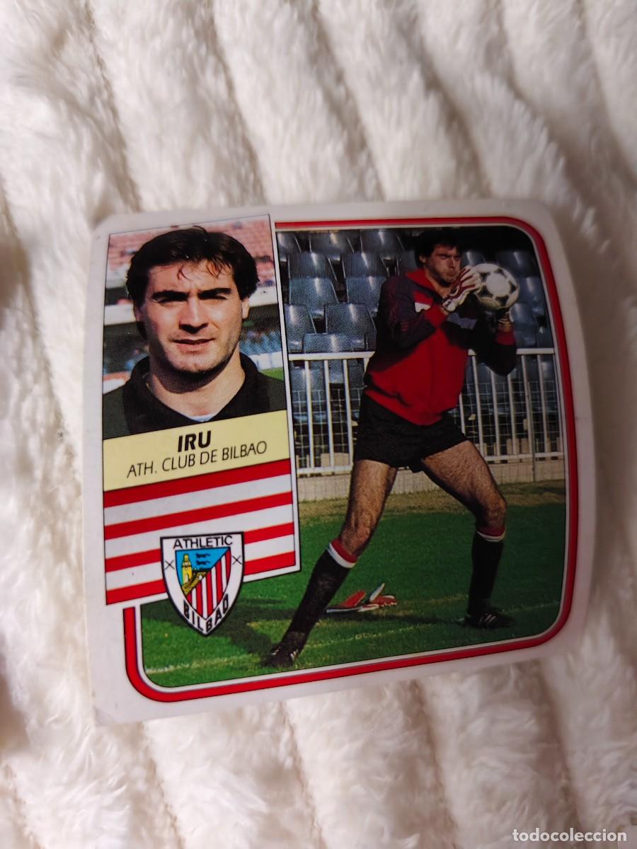 Cromos de f&uacute;tbol: EDICIONES ESTE 89 90 IRU ATHLETIC CLUB BILBAO 1989 1990 DESPEGADO RECUPERADO ALBUM AAQ