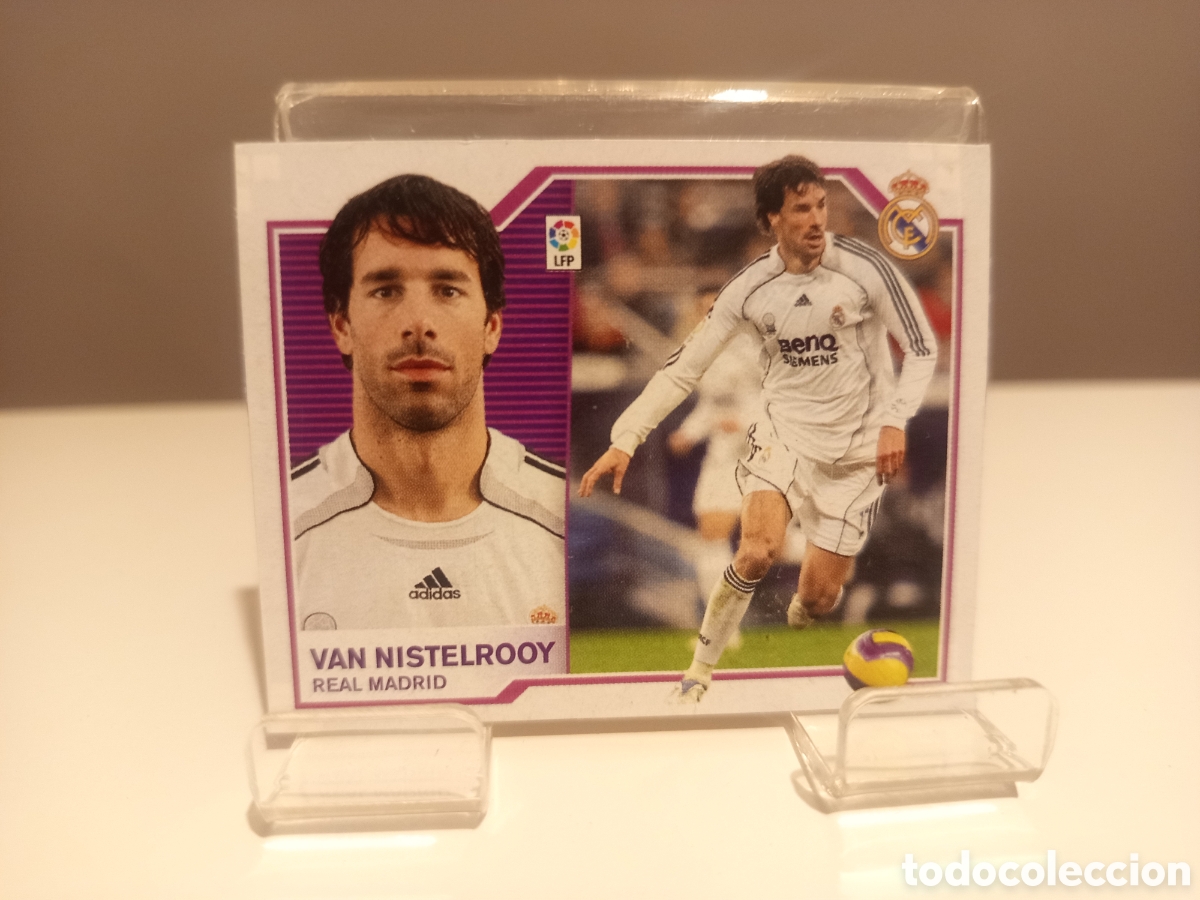 Cartes &agrave; collectionner de Football: ❇️ CROMO ⚽ VAN NISTELROOY REAL MADRID 2007 2008 07 08 RECORTADO LIGA ESTE ❇️