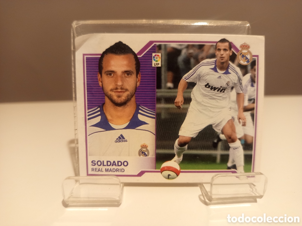 Cartes &agrave; collectionner de Football: ❇️ CROMO ⚽ SOLDADO REAL MADRID 2007 2008 07 08 VENTANILLA LIGA ESTE ❇️