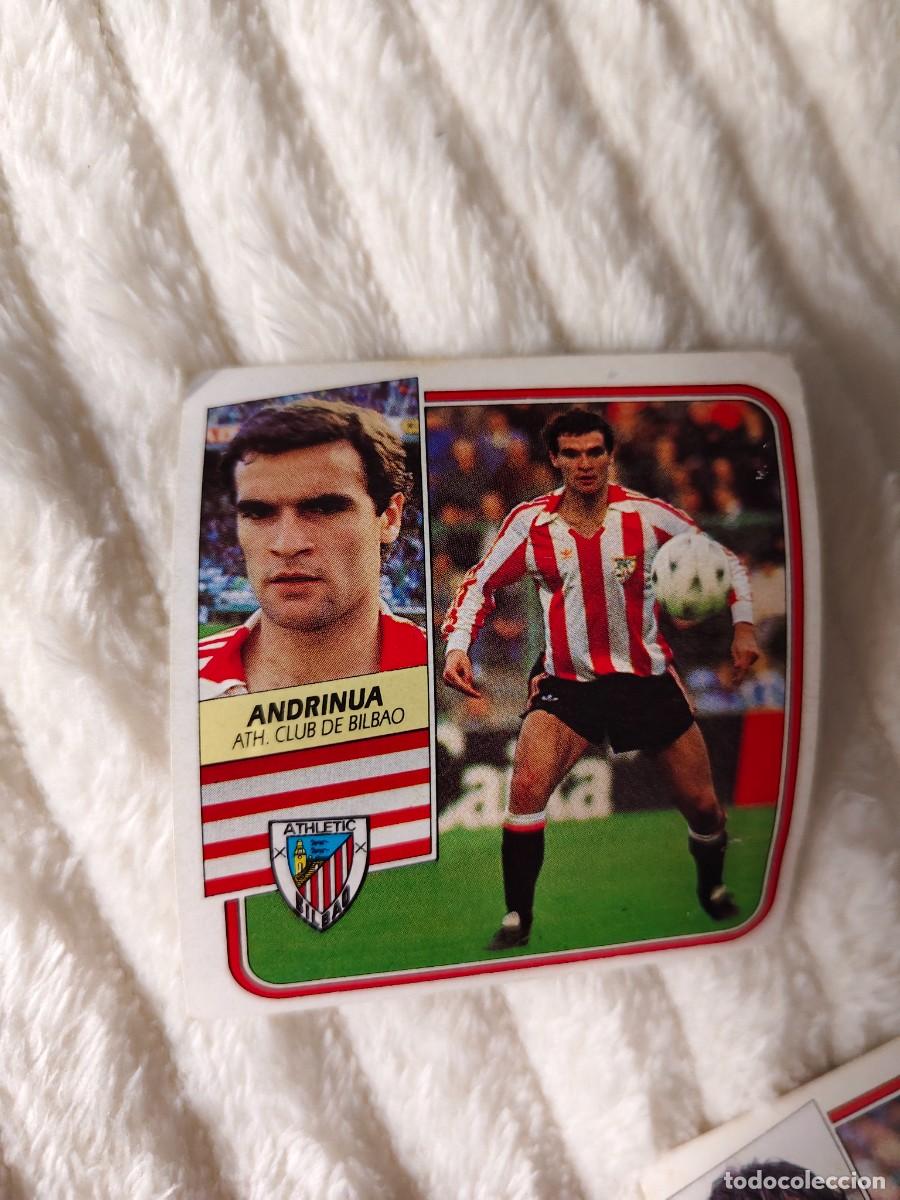 Cartes &agrave; collectionner de Football: EDICIONES ESTE 89 90 ANDRINUA ATHLETIC CLUB BILBAO 1989 1990 DESPEGADO RECUPERADO ALBUM AAQ