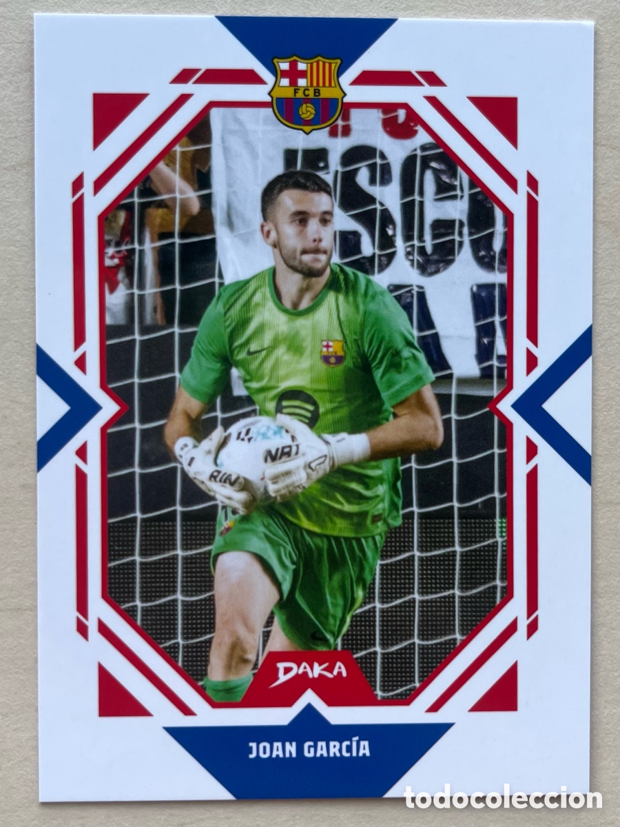 Cromos de f&uacute;tbol: Joan Garc&iacute;a A Daka FC Barcelona 2025-26