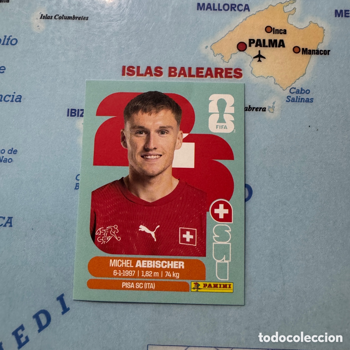 Cartes &agrave; collectionner de Football: Suiza numero 16 cromo panini Mundial Fifa World Cup 2026