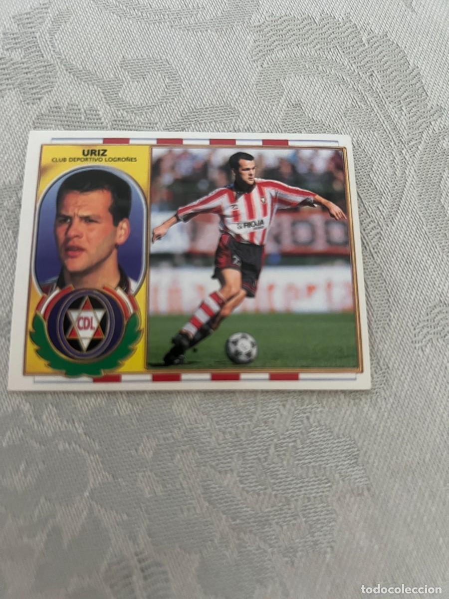 Cromos de Futebol: URIZ LOGRO&Ntilde;&Eacute;S SIN PEGAR EDICIONES ESTE 1996-97