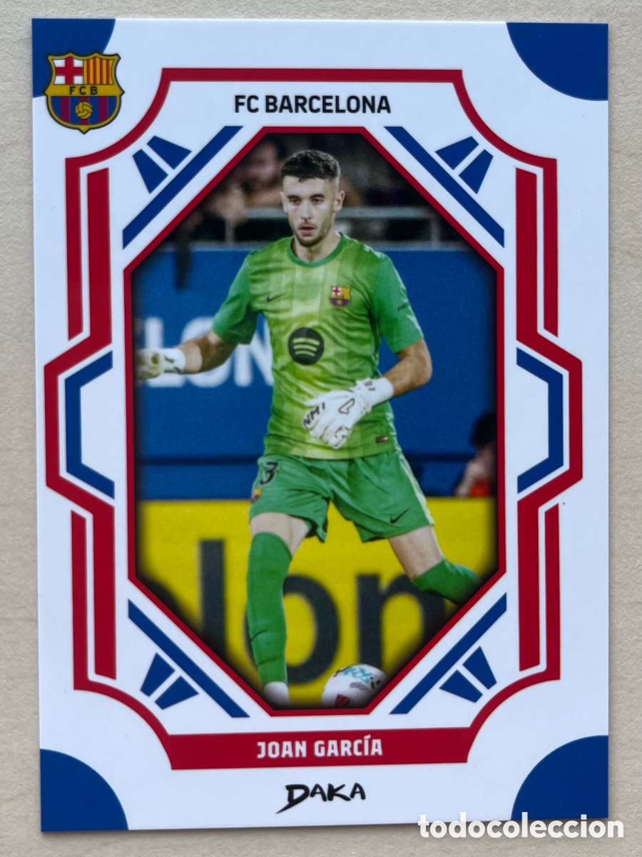 Cromos de f&uacute;tbol: Joan Garc&iacute;a B Daka FC Barcelona 2025-26
