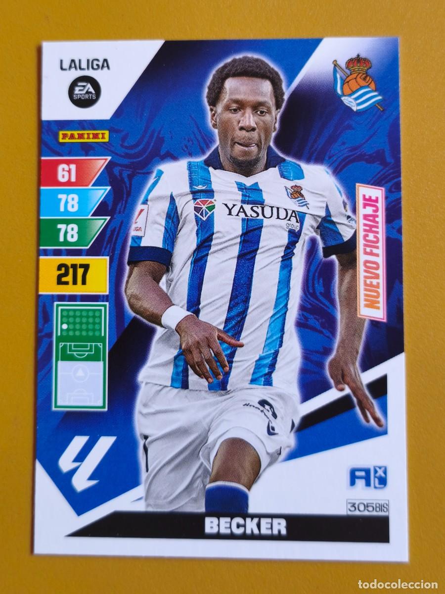 Cromos de f&uacute;tbol: becker, 2023 24 nuevo fichaje
