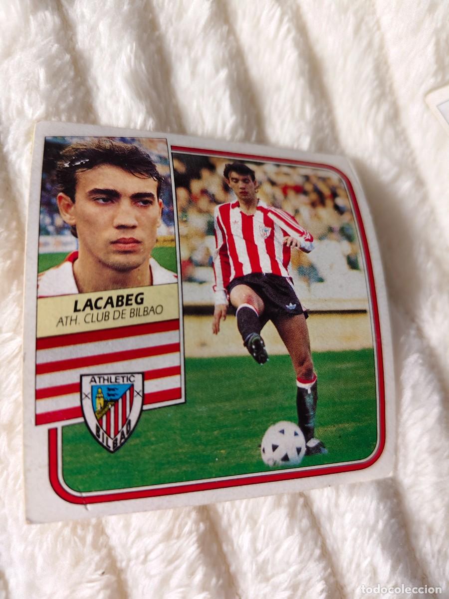 Cromos de f&uacute;tbol: EDICIONES ESTE 89 90 LACABEG ATHLETIC CLUB BILBAO 1989 1990 DESPEGADO RECUPERADO ALBUM AAQ