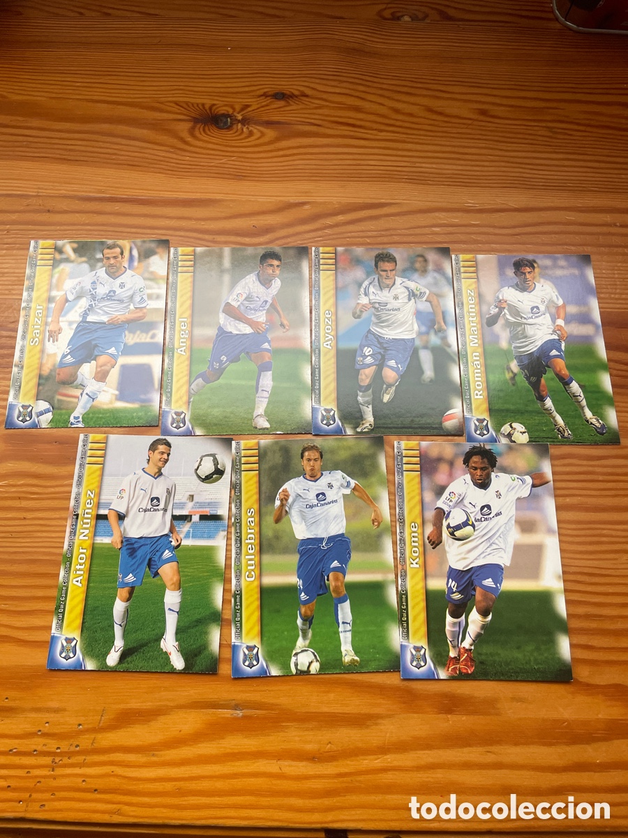 Cromos de f&uacute;tbol: Tenerife mundicromo 2010 lote 7 cromos