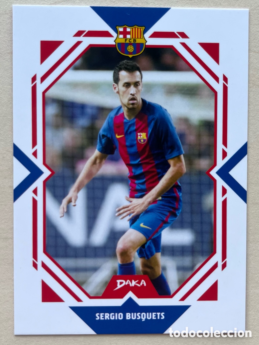 Cromos de f&uacute;tbol: Sergio Busquets A Daka FC Barcelona 2025-26