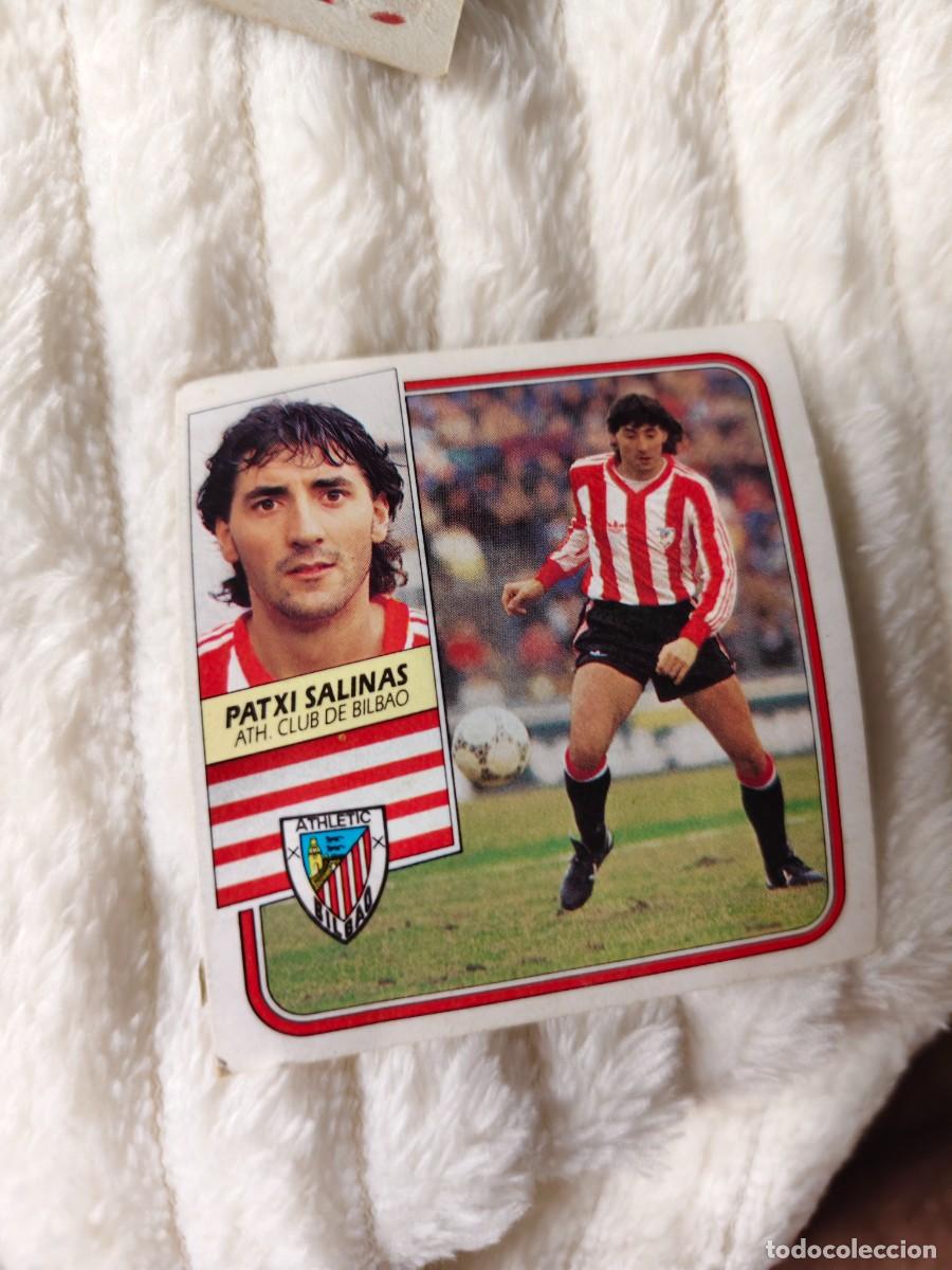 Cromos de f&uacute;tbol: EDICIONES ESTE 89 90 PATXI SALINAS ATHLETIC CLUB BILBAO 1989 1990 DESPEGADO RECUPERADO ALBUM AAQ
