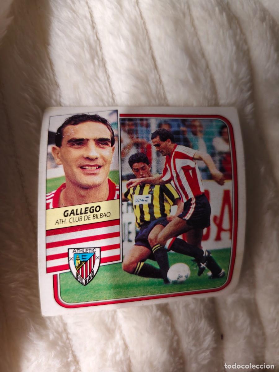 Cromos de f&uacute;tbol: EDICIONES ESTE 89 90 GALLEGO ATHLETIC CLUB BILBAO 1989 1990 DESPEGADO RECUPERADO ALBUM AAQ