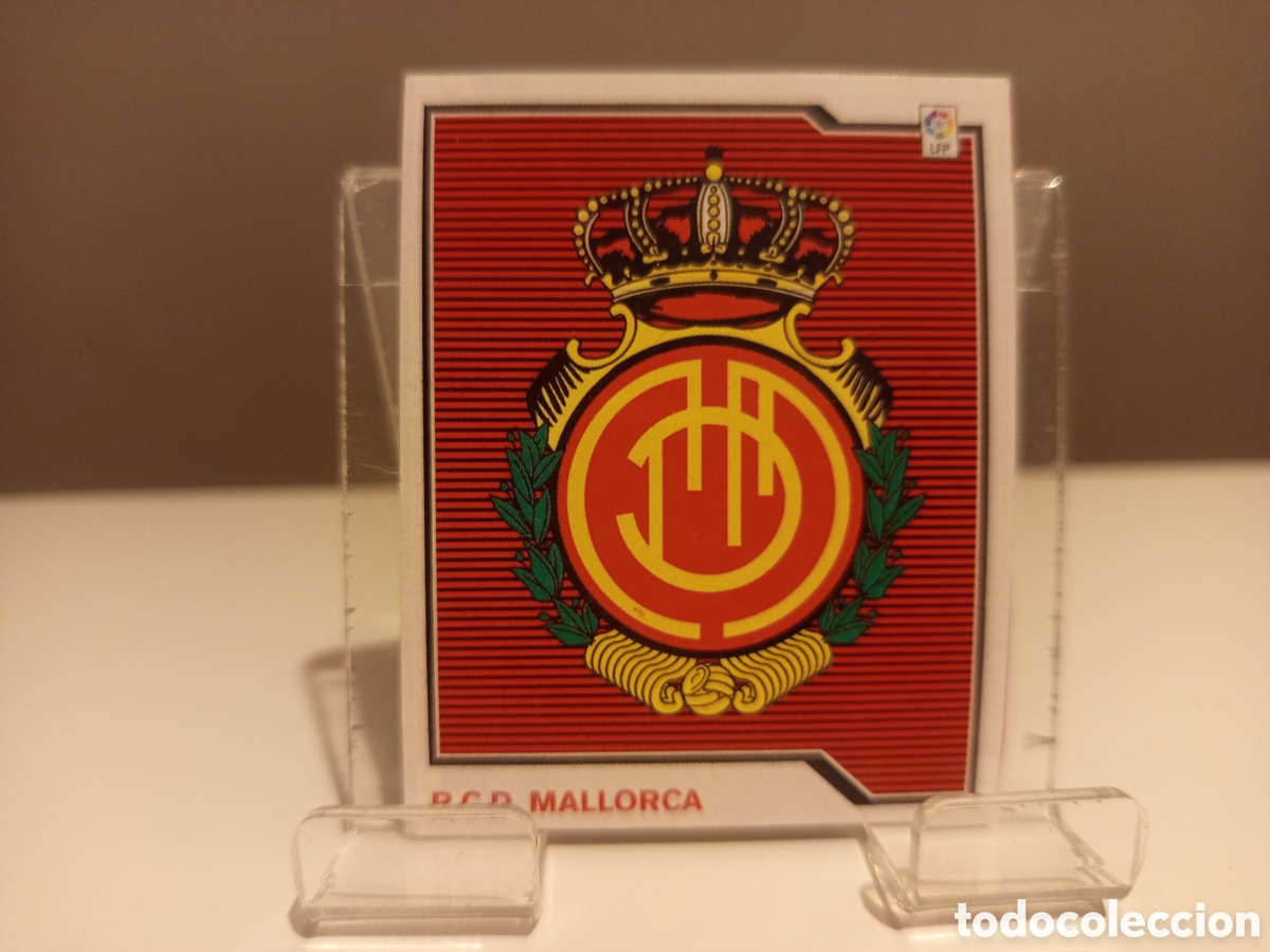 Figurine di Calcio: ❇️ CROMO ⚽ ESCUDO MALLORCA 2007 2008 07 08 RECORTADO LIGA ESTE ❇️