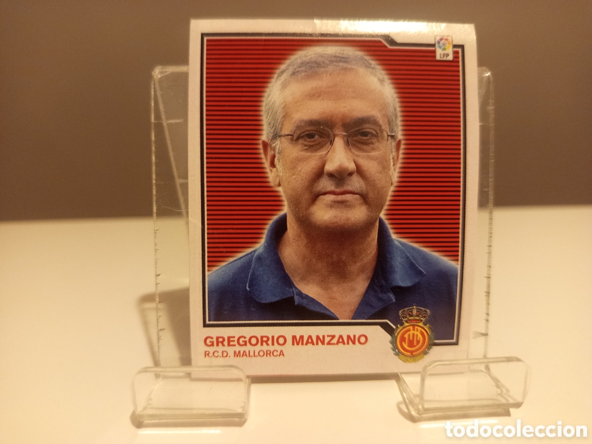 Cromos de Futebol: ❇️ CROMO ⚽ GREGORIO MANZANO MALLORCA 2007 2008 07 08 RECORTADO LIGA ESTE ❇️