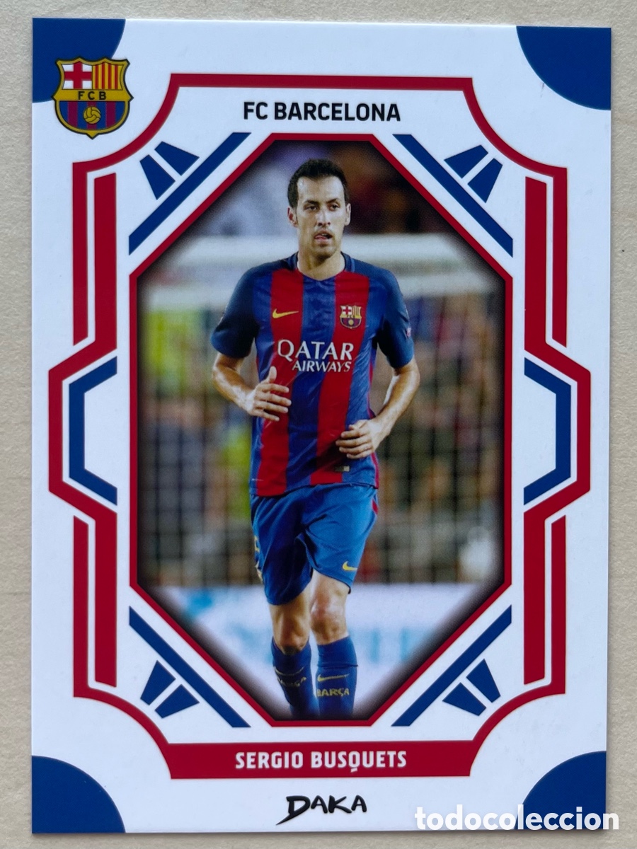 Cromos de f&uacute;tbol: Sergio Buquets B Daka FC Barcelona 2025-26