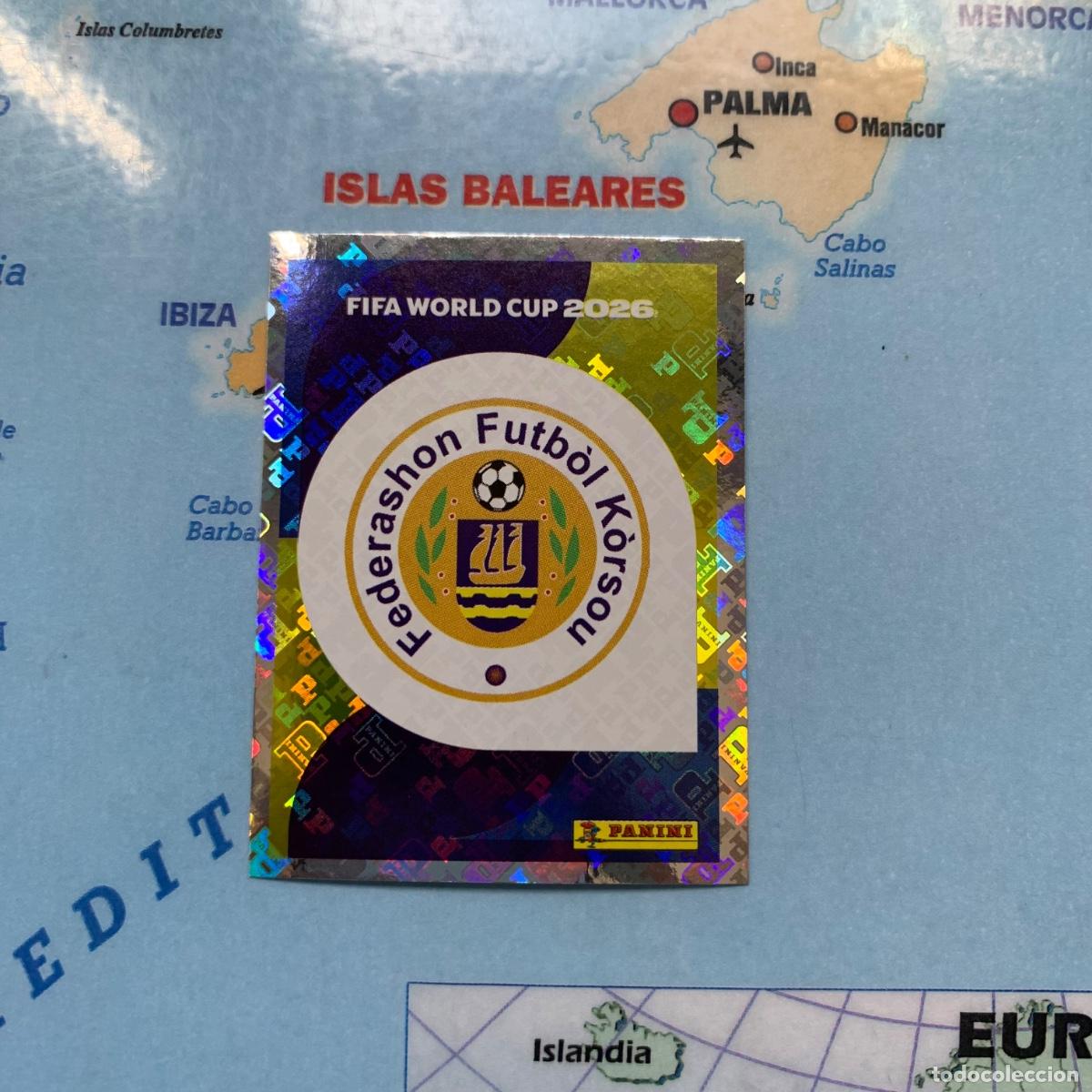 Cromos de f&uacute;tbol: Curazao n&uacute;mero 1 cromo panini Mundial Fifa World Cup 2026