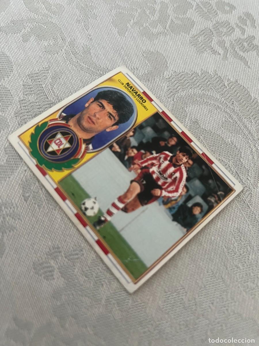 Cromos de f&uacute;tbol: NAVARRO LOGRO&Ntilde;&Eacute;S SIN PEGAR EDICIONES ESTE 1996-97