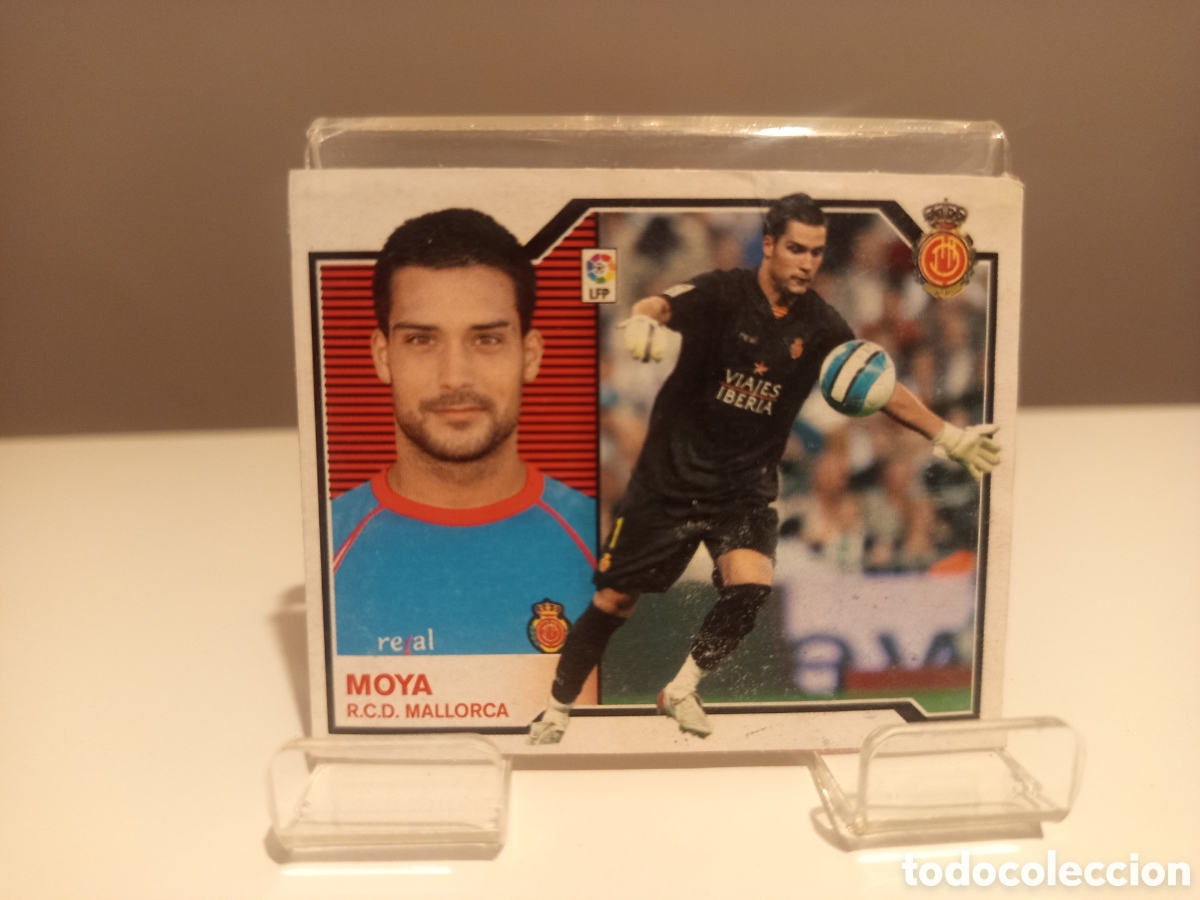 Cromos de Futebol: ❇️ CROMO ⚽ MOYA MALLORCA 2007 2008 07 08 RECORTADO LIGA ESTE ❇️