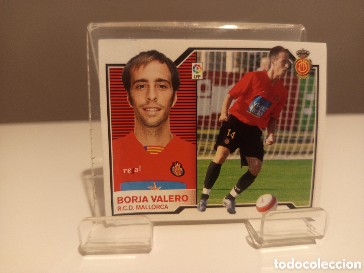 Cromos de f&uacute;tbol: ❇️ CROMO ⚽ BORJA VALERO MALLORCA 2007 2008 07 08 VENTANILLA LIGA ESTE ❇️