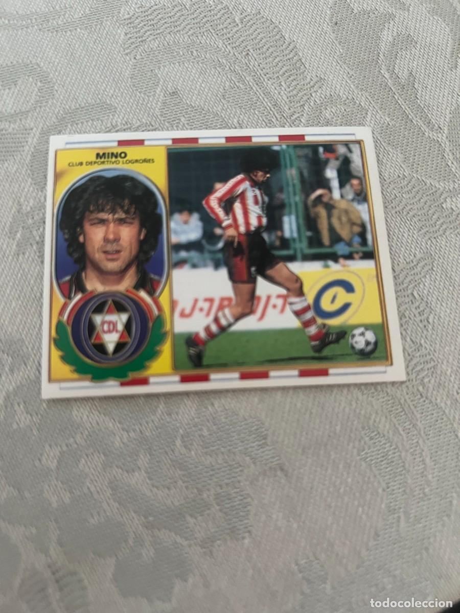 Cromos de f&uacute;tbol: MINO LOGRO&Ntilde;&Eacute;S SIN PEGAR EDICIONES ESTE 1996-97