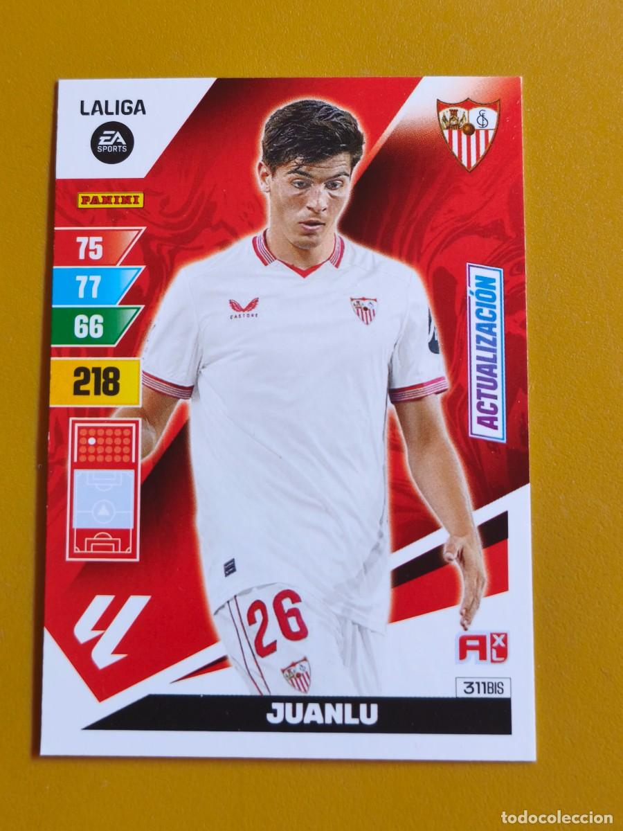 Cromos de f&uacute;tbol: juanlu, 2023 24 actualizacion