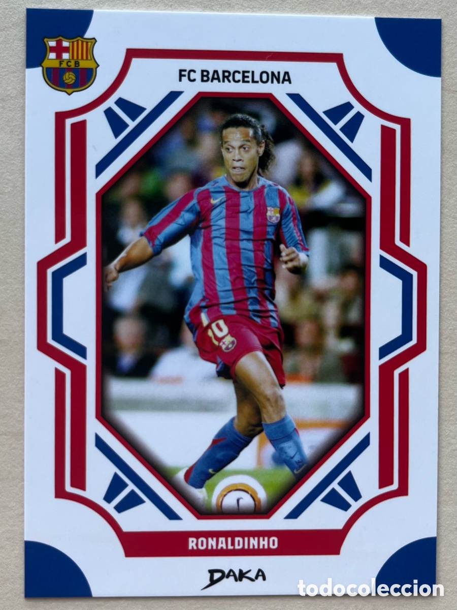 Fu&szlig;ball-Sticker: Ronaldinho B Daka FC Barcelona 2025-26