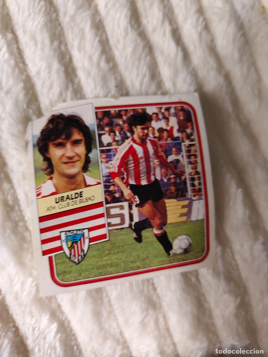 Cromos de f&uacute;tbol: EDICIONES ESTE 89 90 URALDE ATHLETIC CLUB BILBAO 1989 1990 DESPEGADO RECUPERADO ALBUM AAQ