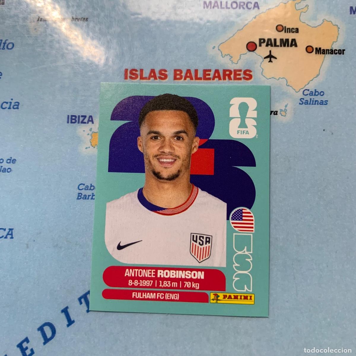 Cromos de f&uacute;tbol: Estados Unidos n&uacute;mero 7 cromo panini Mundial Fifa World Cup 2026