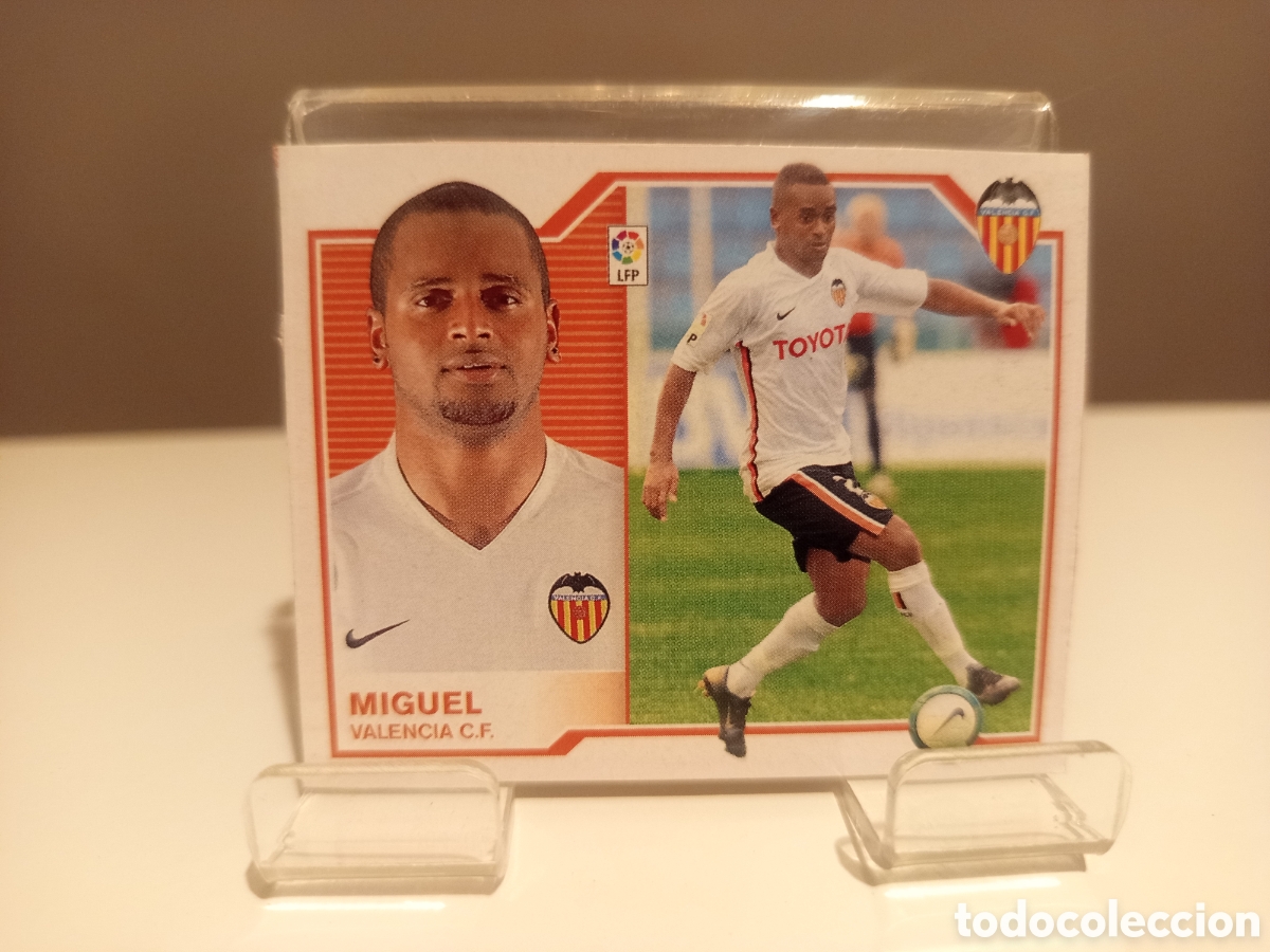 Cartes &agrave; collectionner de Football: ❇️ CROMO ⚽ MIGUEL VALENCIA 2007 2008 07 08 RECORTADO LIGA ESTE ❇️