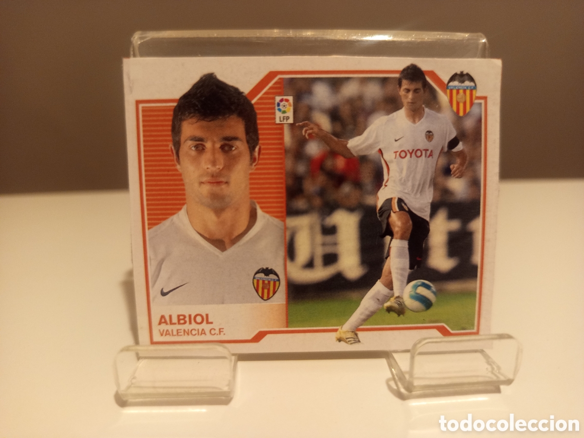 Fu&szlig;ball-Sticker: ❇️ CROMO ⚽ ALBIOL 2008 07 08 RECORTADO LIGA ESTE ❇️