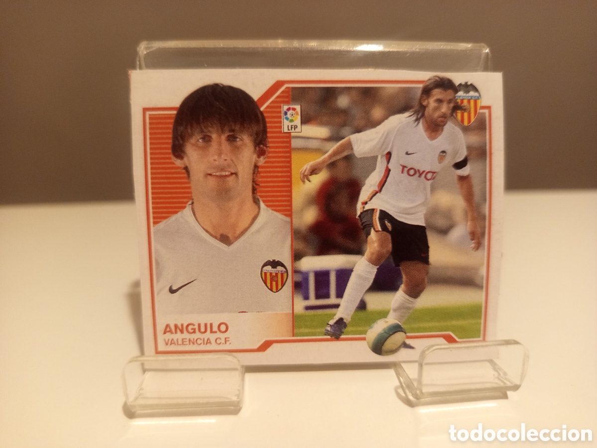 Fu&szlig;ball-Sticker: ❇️ CROMO ⚽ ANGULO VALENCIA 2007 2008 07 08 RECORTADO LIGA ESTE ❇️