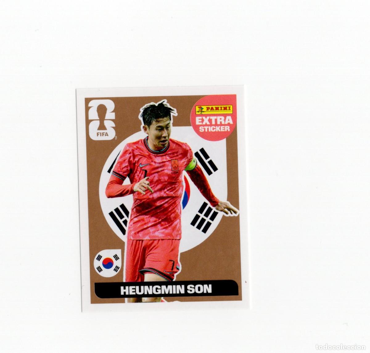 Football Stickers: EXTRA STICKER HEUNGMING SON BRONCE WORLD CUP 2026 MUNDIAL 2026 KOREA