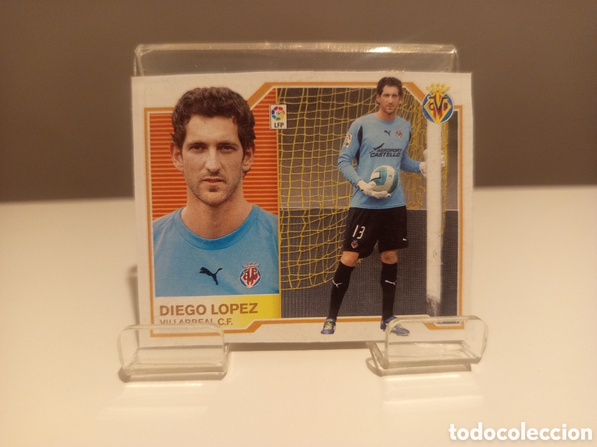 Cromos de f&uacute;tbol: ❇️ CROMO ⚽ DIEGO L&Oacute;PEZ VILLARREAL 2007 2008 07 08 RECORTADO LIGA ESTE ❇️