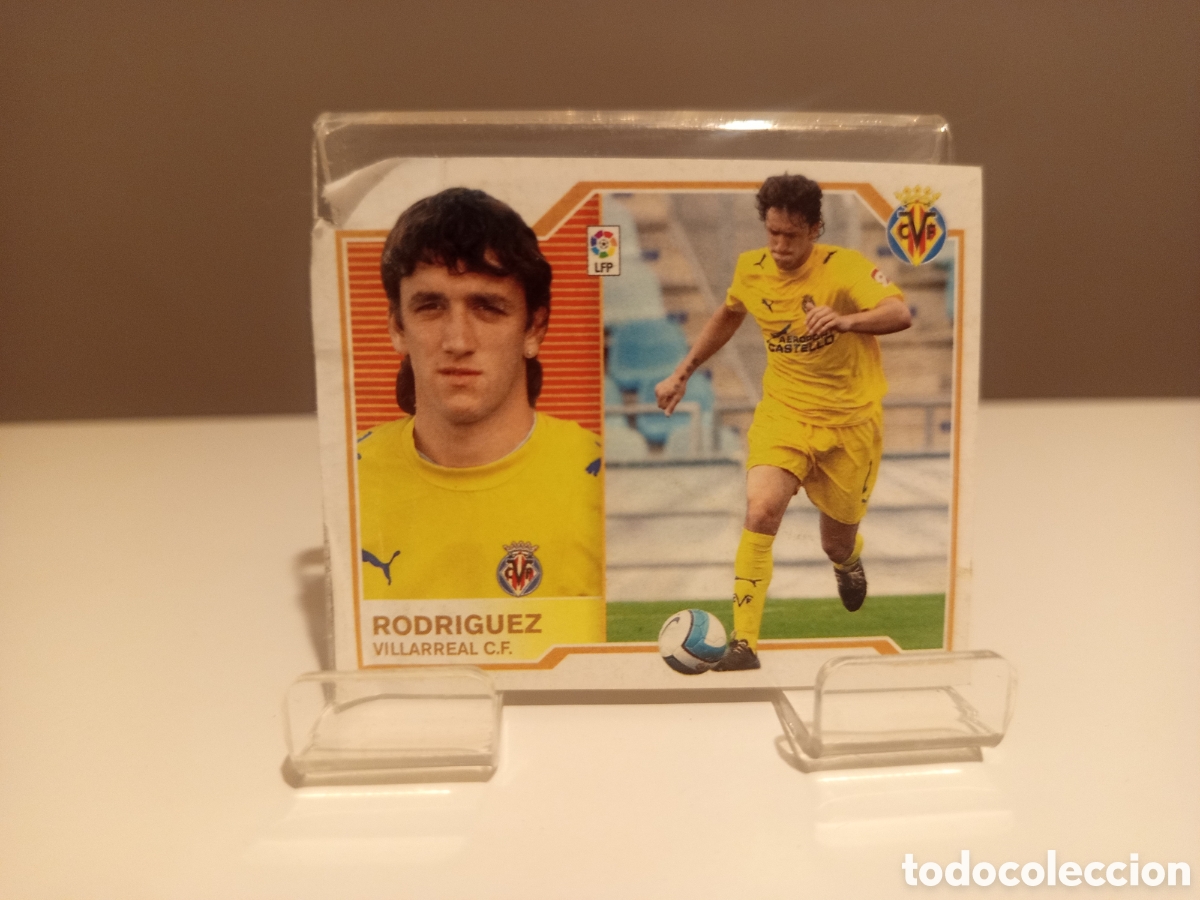 Cromos de f&uacute;tbol: ❇️ CROMO ⚽ RODR&Iacute;GUEZ VILLARREAL 2007 2008 07 08 VENTANILLA LIGA ESTE ❇️