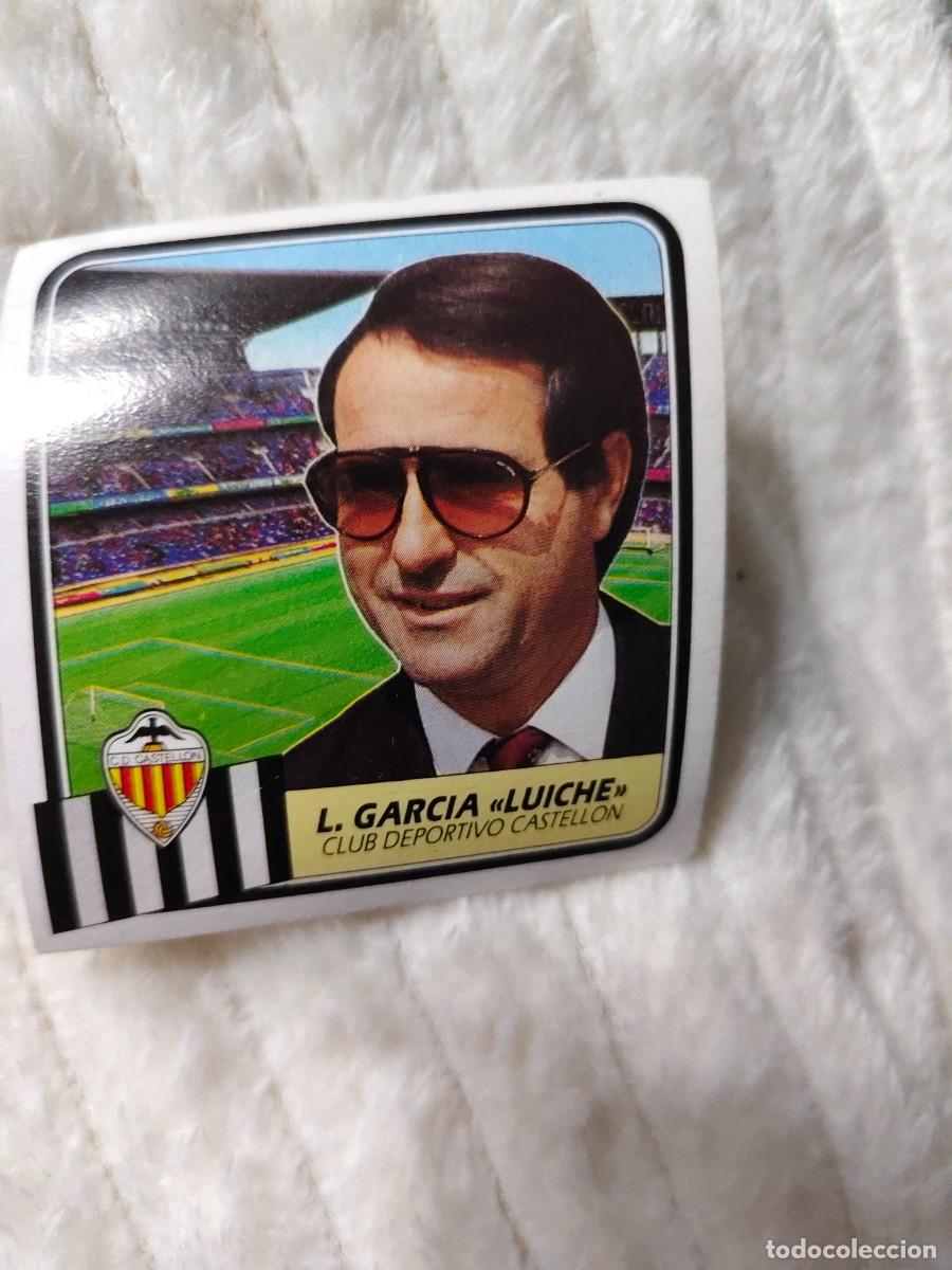 Cartes &agrave; collectionner de Football: EDICIONES ESTE 89 90 LUICHE ENTRENADOR CASTELLON 1989 1990 DESPEGADO RECUPERADO ALBUM AAQ
