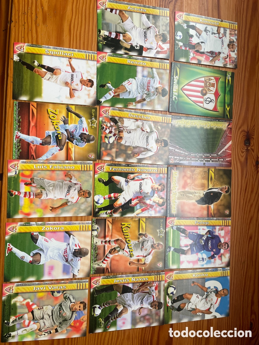 Cartes &agrave; collectionner de Football: Sevilla mundicromo 2010 lote 17 cromos