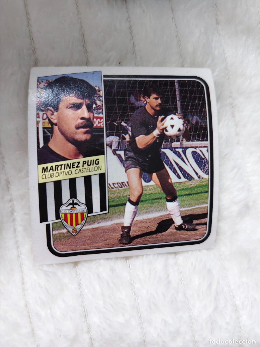 Cartes &agrave; collectionner de Football: EDICIONES ESTE 89 90 MARTINEZ PUIG C.D. CASTELLON 1989 1990 DESPEGADO RECUPERADO ALBUM AAQ