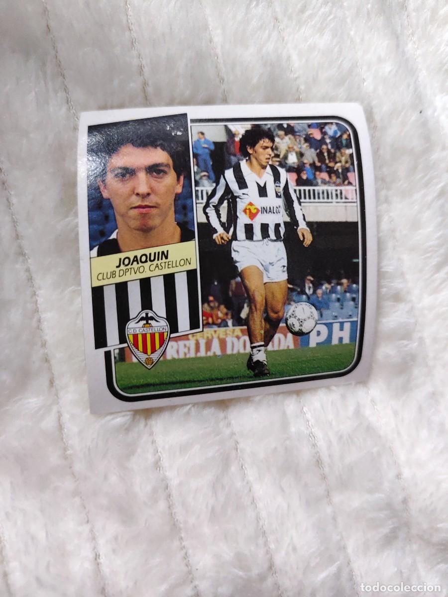 Cromos de f&uacute;tbol: EDICIONES ESTE 89 90 JOAQUIN C.D. CASTELLON 1989 1990 DESPEGADO RECUPERADO ALBUM AAQ