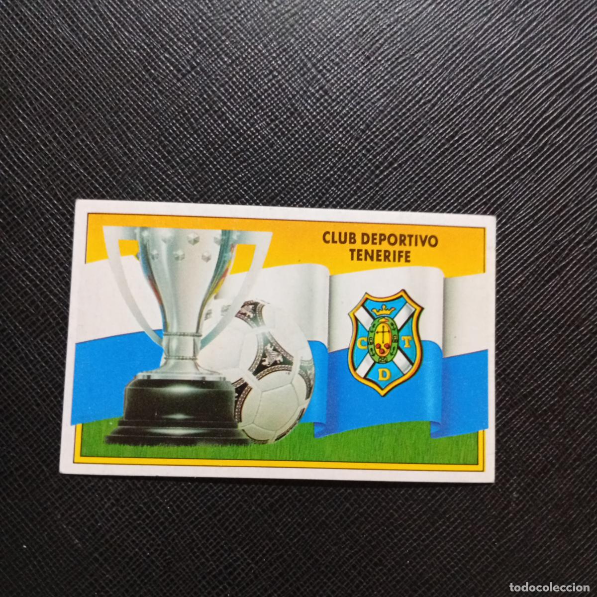 Cromos de f&uacute;tbol: ESCUDO TENERIFE ESTE 1990 1991 CROMO FUTBOL LIGA 90 91 - DESPEGADO - A37 PG82