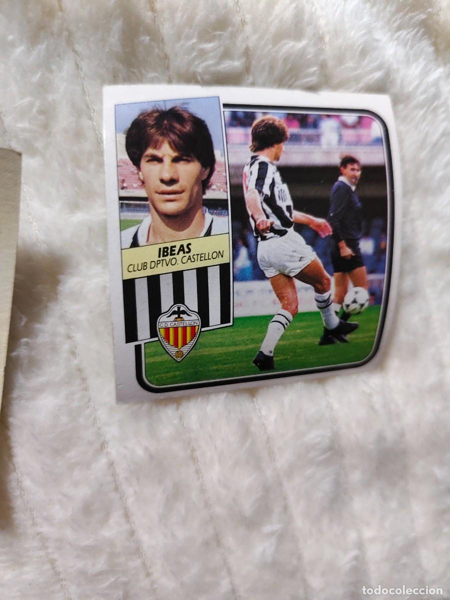 Cromos de f&uacute;tbol: EDICIONES ESTE 89 90 IBEAS C.D. CASTELLON 1989 1990 DESPEGADO RECUPERADO ALBUM AAQ