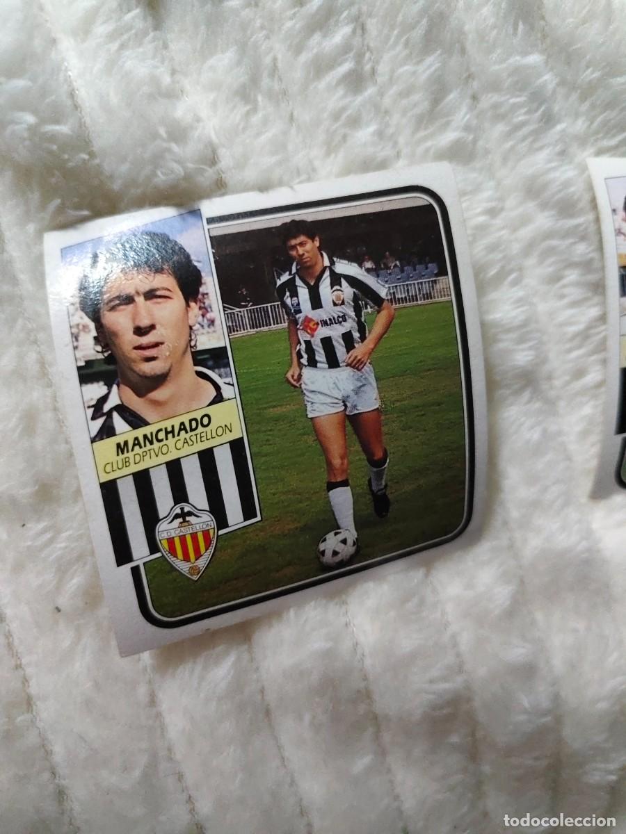 Cromos de f&uacute;tbol: EDICIONES ESTE 89 90 MANCHADO C.D. CASTELLON 1989 1990 DESPEGADO RECUPERADO ALBUM AAQ