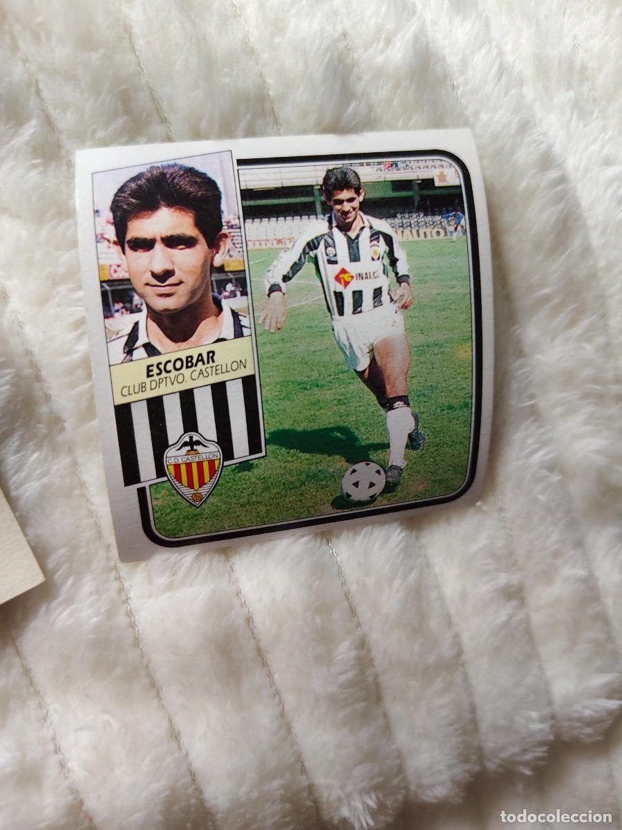 Cromos de f&uacute;tbol: EDICIONES ESTE 89 90 ESCOBAR C.D. CASTELLON 1989 1990 DESPEGADO RECUPERADO ALBUM AAQ