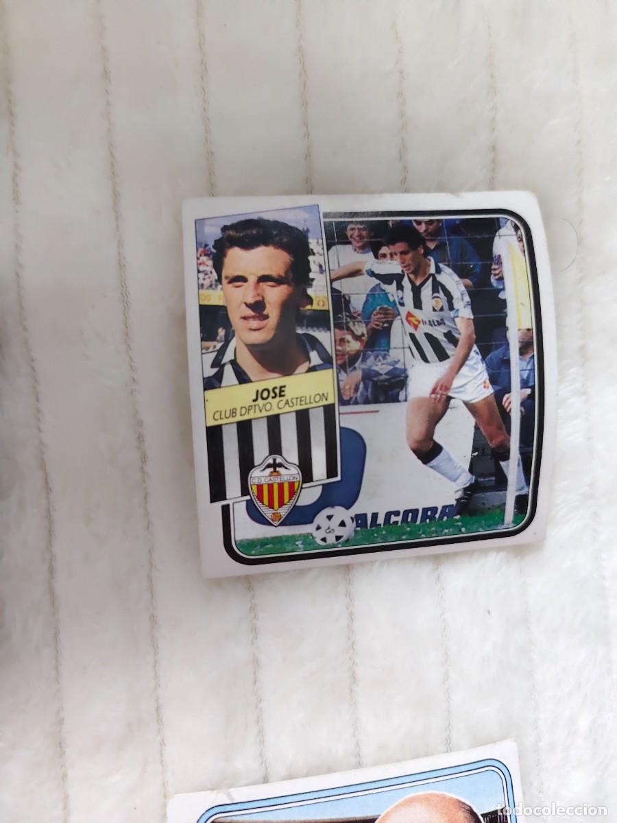 Cromos de f&uacute;tbol: EDICIONES ESTE 89 90 JOSE C.D. CASTELLON 1989 1990 DESPEGADO RECUPERADO ALBUM AAQ