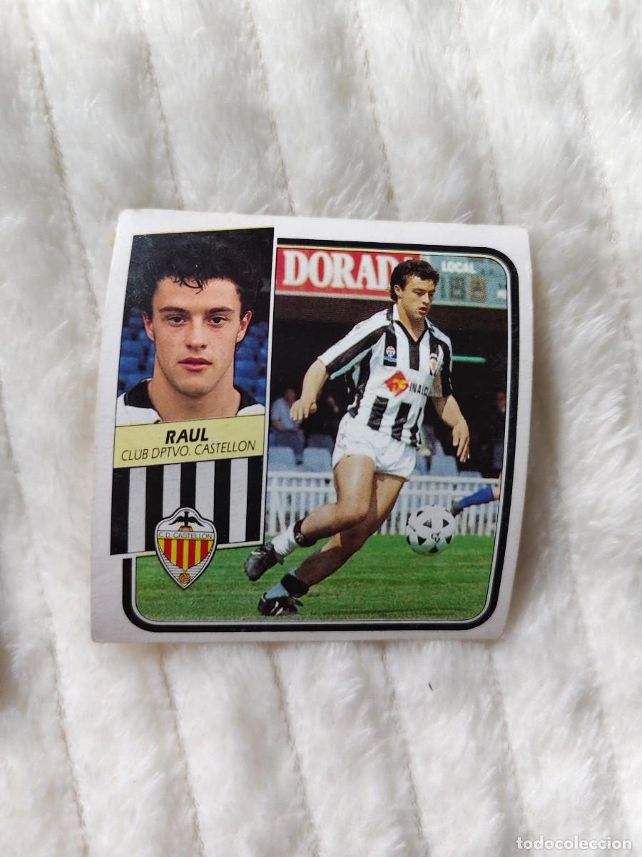 Cromos de f&uacute;tbol: EDICIONES ESTE 89 90 RAUL C.D. CASTELLON 1989 1990 DESPEGADO RECUPERADO ALBUM AAQ