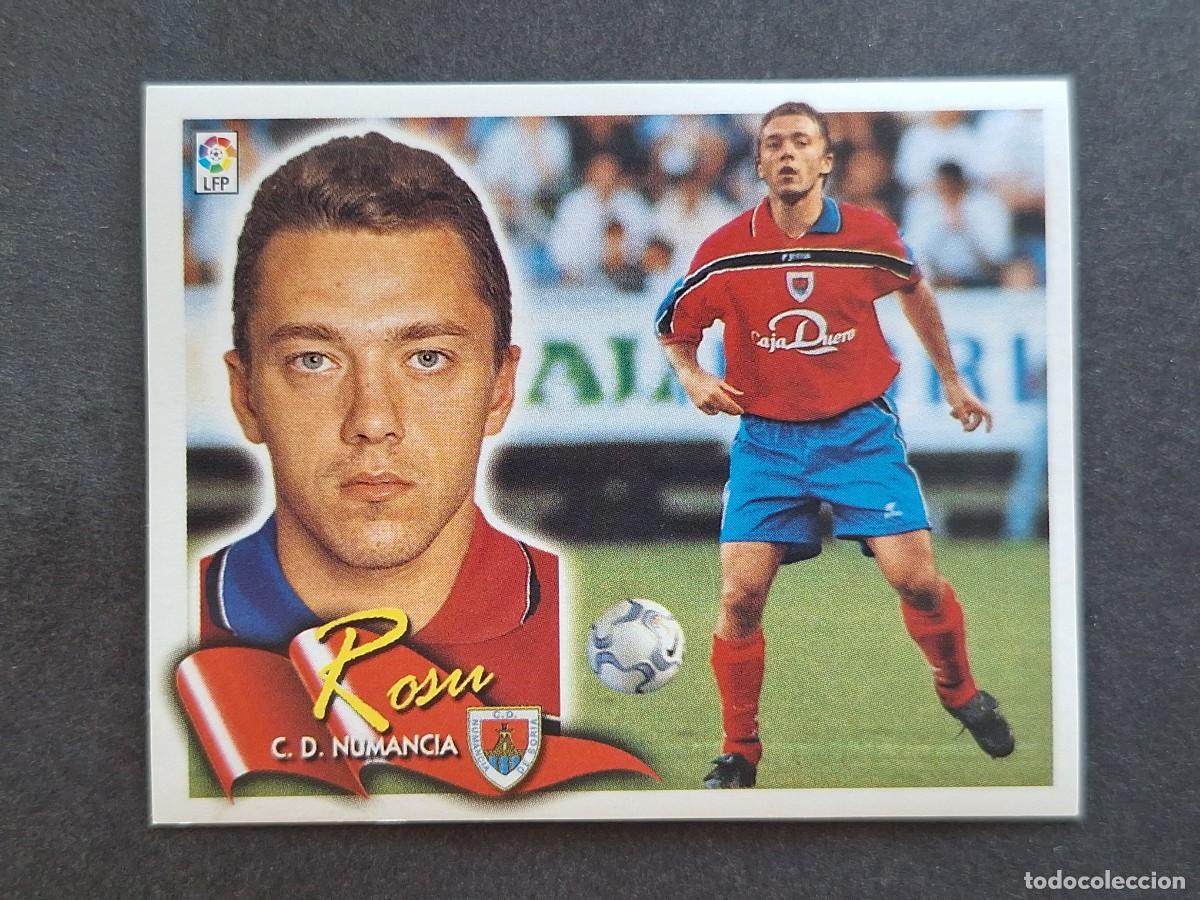 Cromos de f&uacute;tbol: L6 ROSU C. D. NUMANCIA LIGA ESTE 2000 2001 00 01 NUNCA PEGADO SIN PEGAR